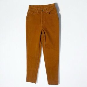 Levi's 90s VTG 512 Rust High Waist Tapered Mom Jeans Sz 7 (25x29) Baggy Y2K USA